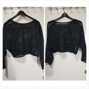 •ZARA KNIT CROP TOP